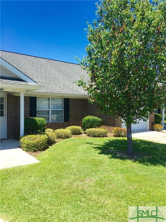 Manicured lawn.