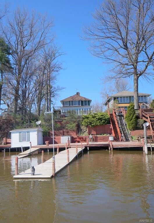 Harbor front view.