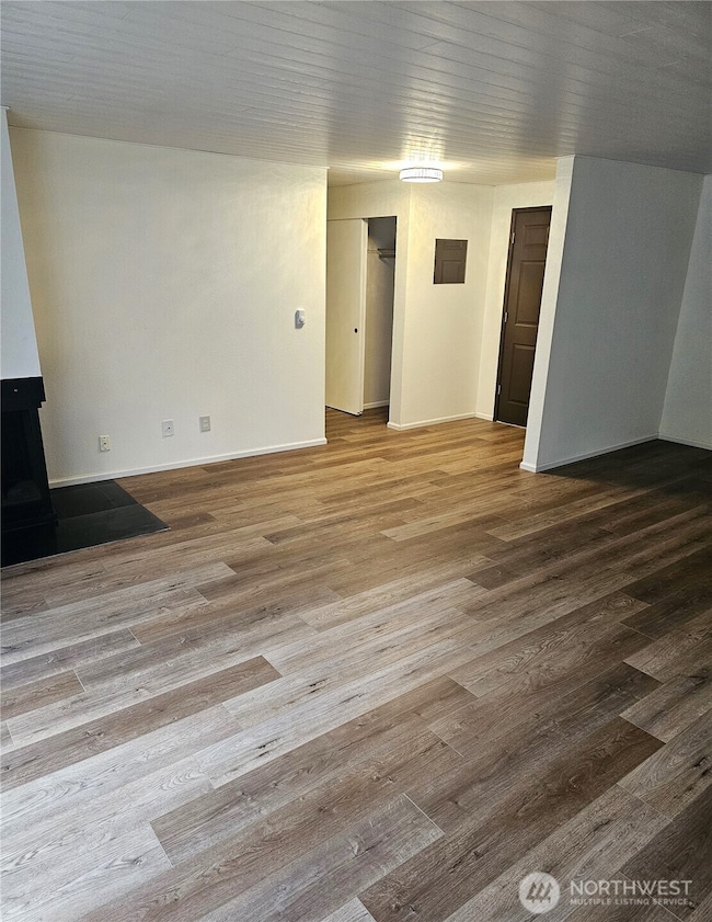 View from the far corner of living room