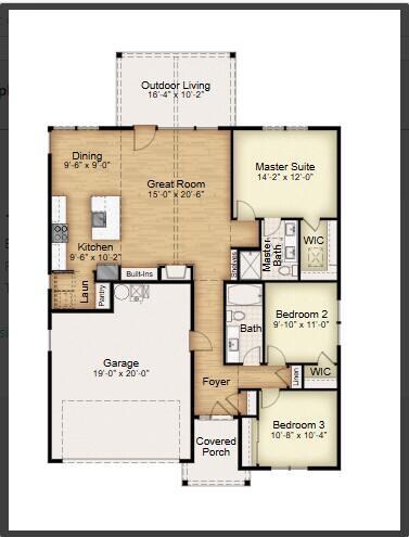 Cody floorplan