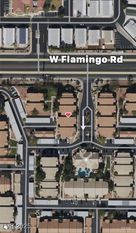 Aerial overview of property's location