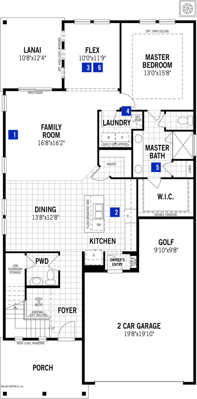 Sandhill first floor