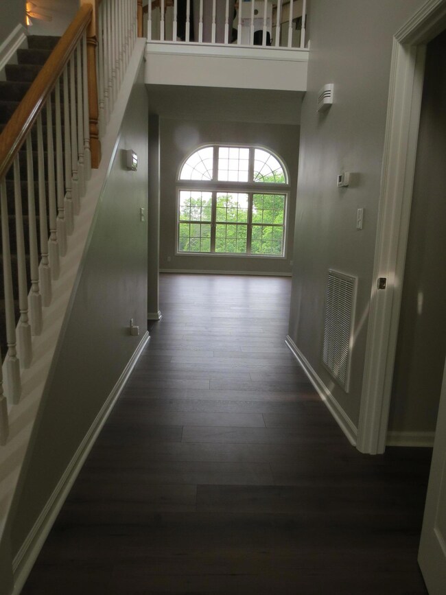Two story foyer