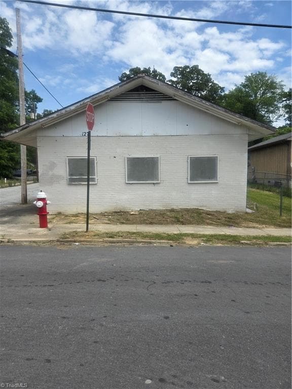 Right Side view corner of Fife and Colege