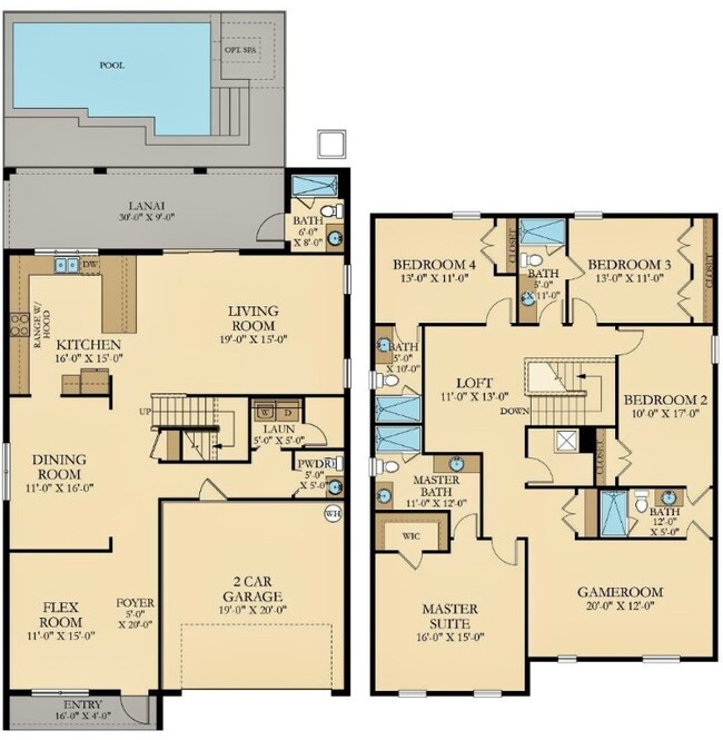 Floor Plan - Barbados