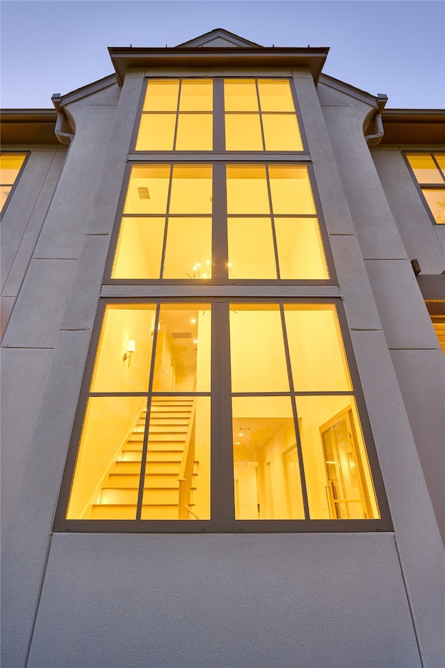 This home offers expansive windows that allow ampl