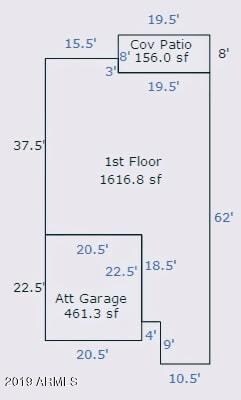 Exterior dimensions