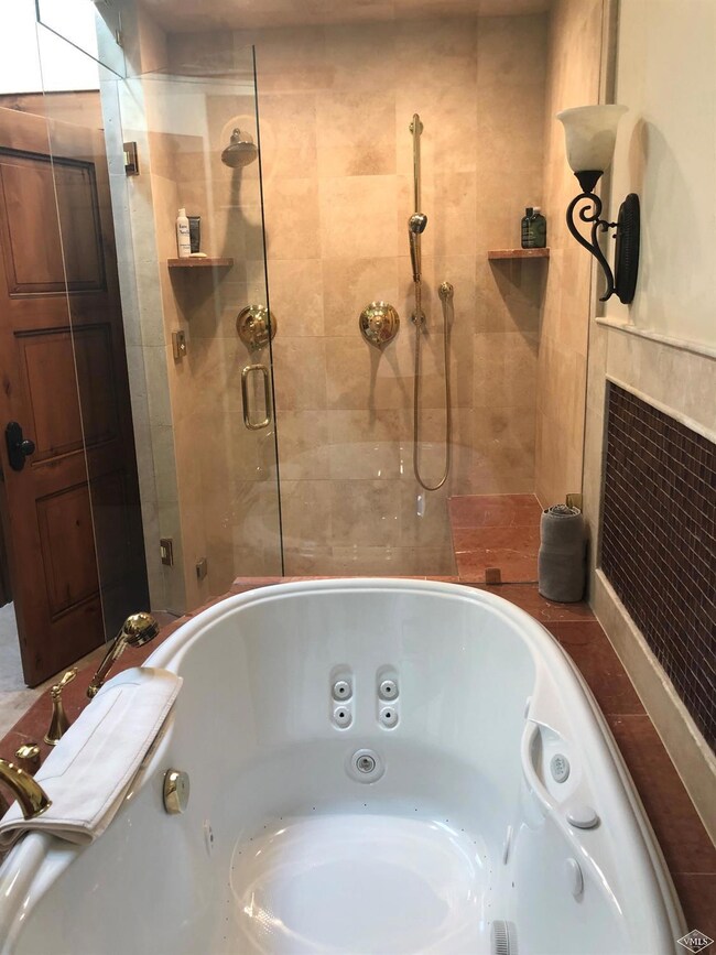 Luxurious Master bath with double steam