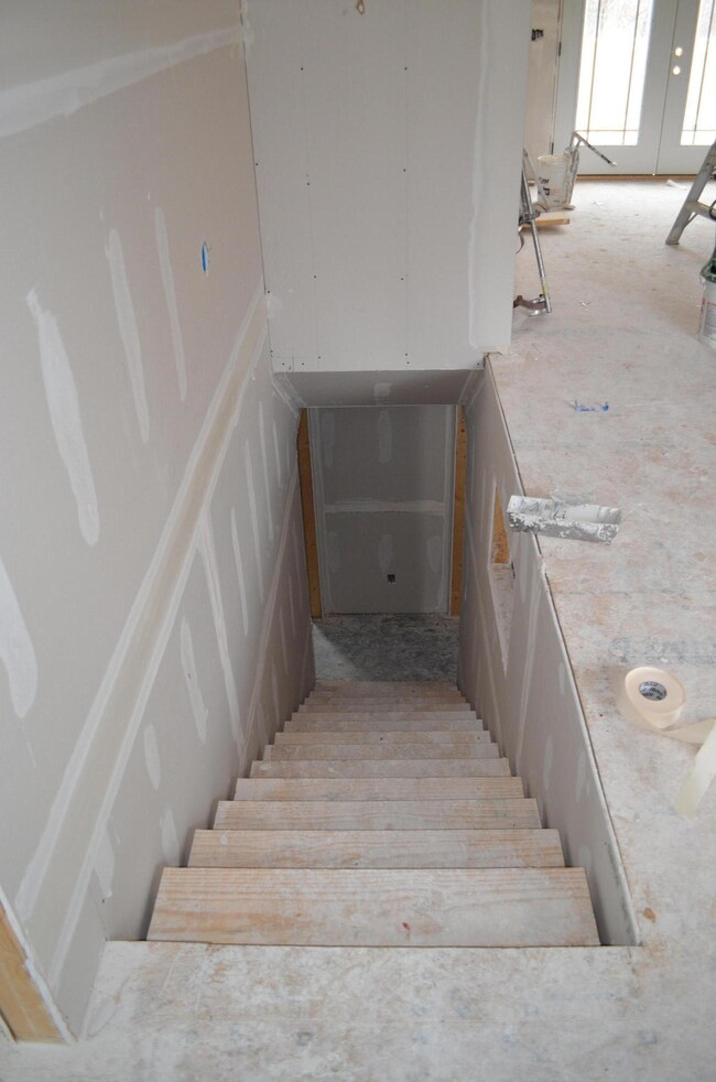 Stairs to Unfinished Basement