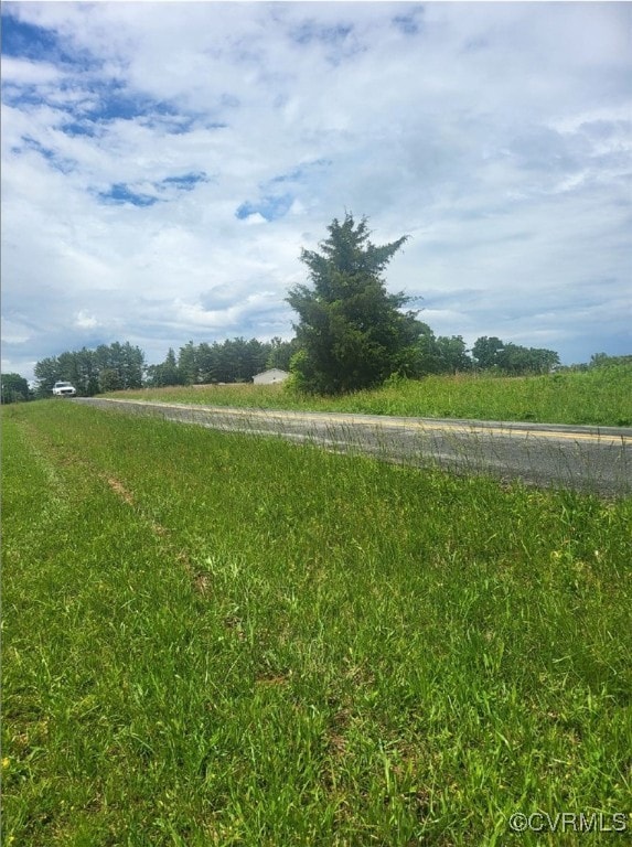 View of street with a view of rural / pastoral are