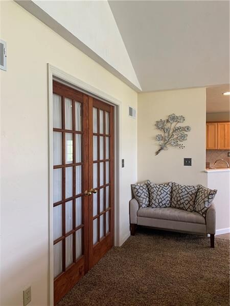 French Doors to Dining Room
