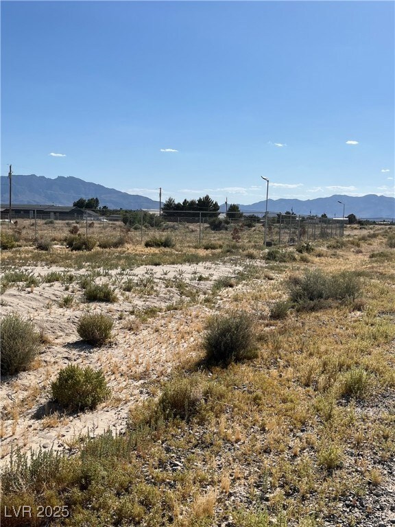 Mountain view featuring a rural view