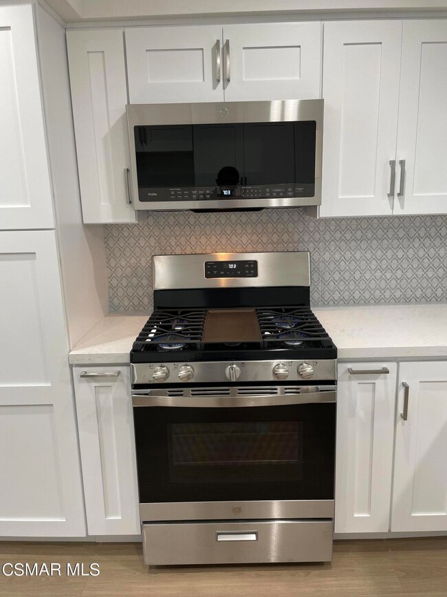Microwave and Stove