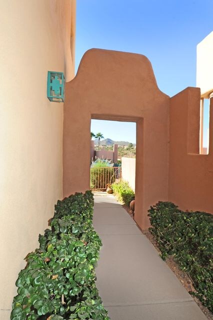 Courtyard entry