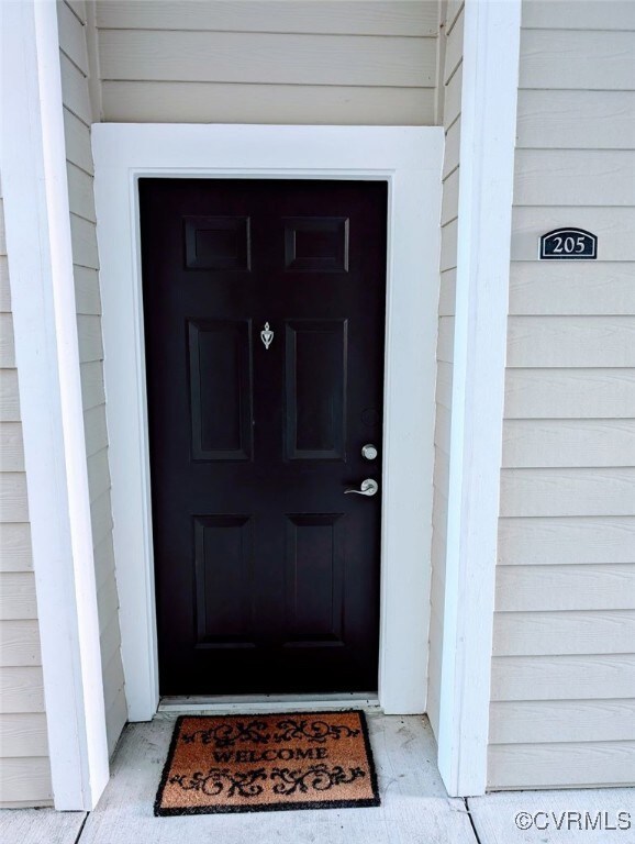 View of property entrance