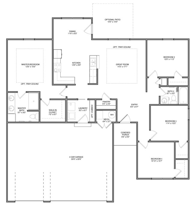 Bourbon Floor Plan