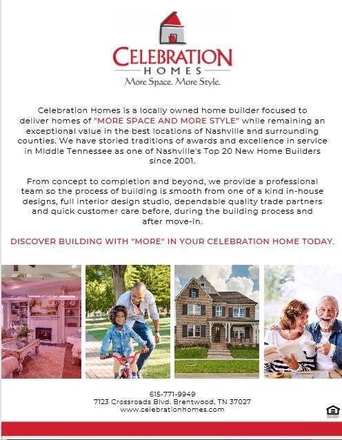 Rest assured that Celebration Homes is the right home for you!