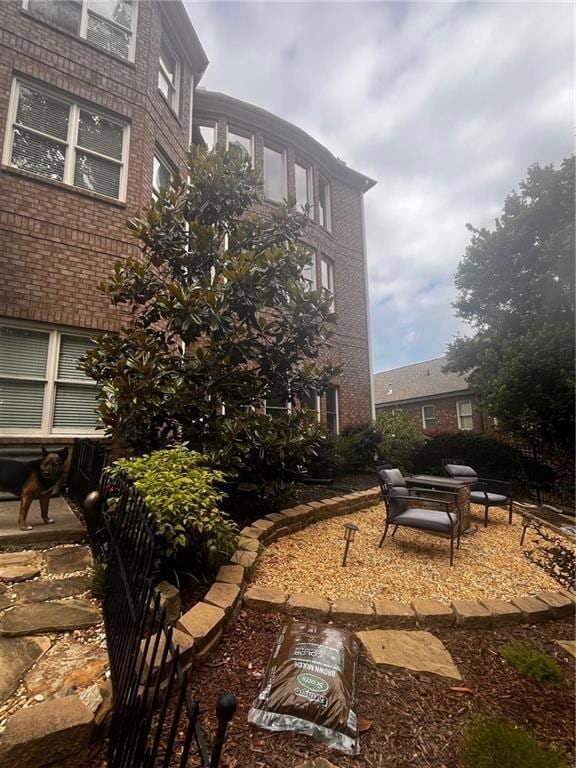 View of property's back yard
