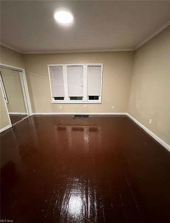 Master bedroom in lower unit