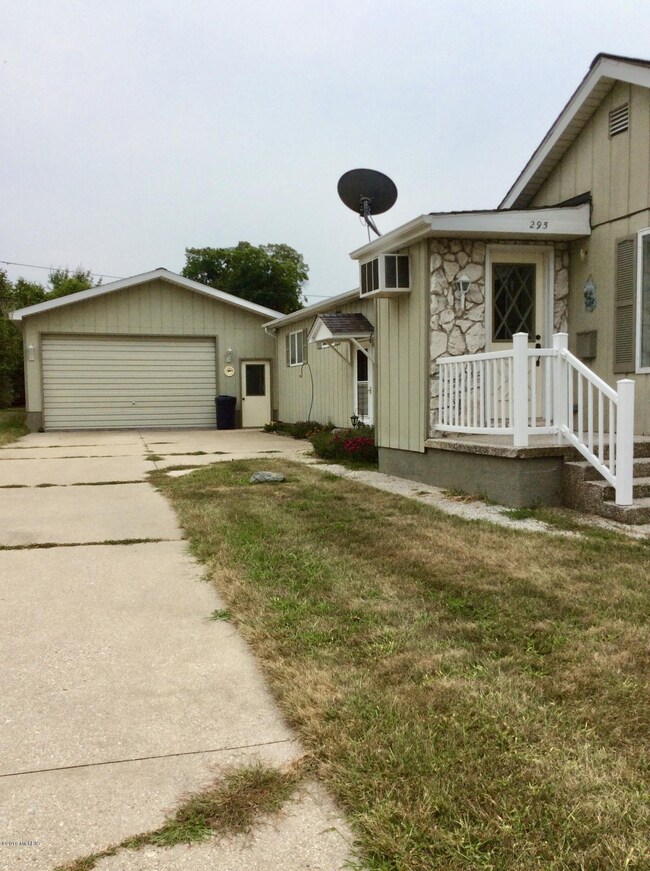 Driveway and Garage