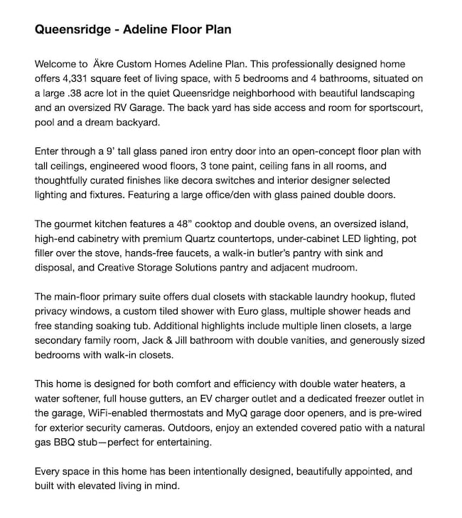 Extended Description