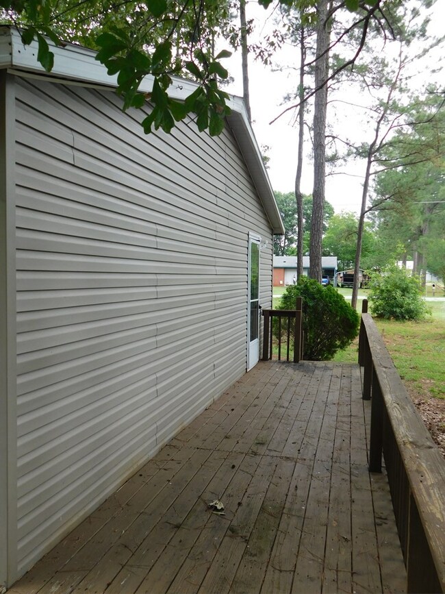 View of Side Door Entrance and Deck