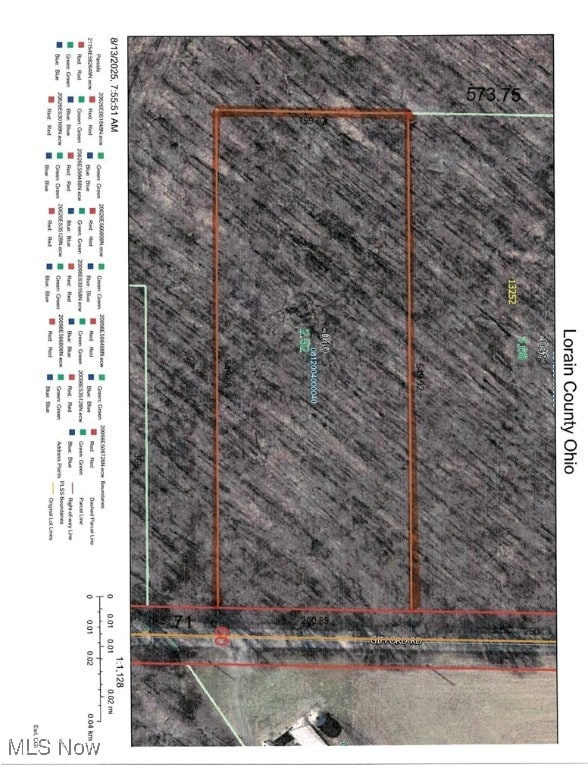 Map / location featuring property boundaries highlighted