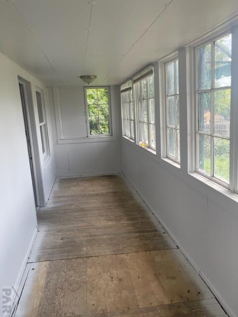 Enclosed front porch