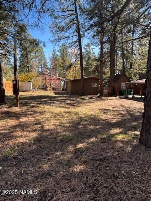 Lot with Extra Large Shed