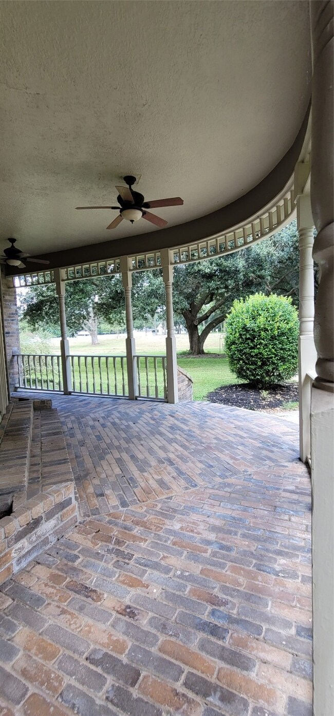 Sweeping Covered Front Porch
