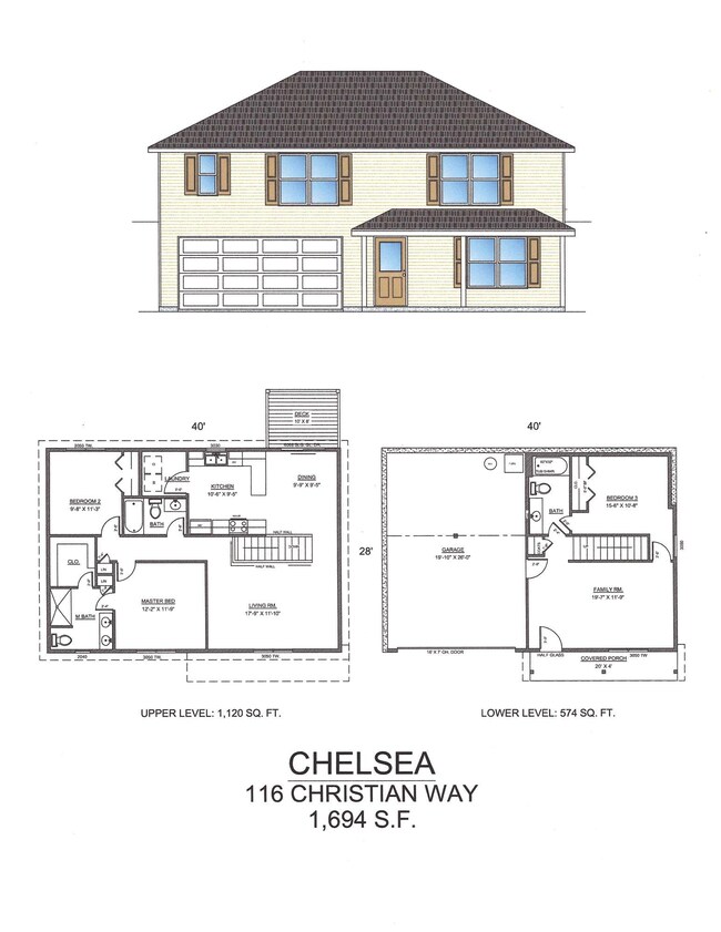 Floor Plan 116 Christian Way