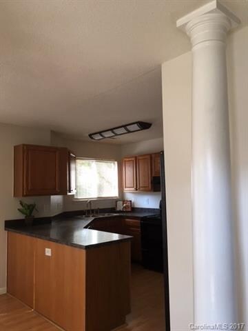 Columns add to the charm of this cozy home