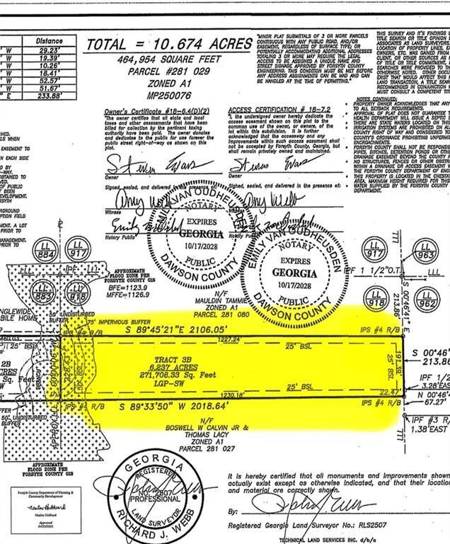 TRACT 1B AND 2B ALSO FOR SALE-SEE OTHER LISTINGS