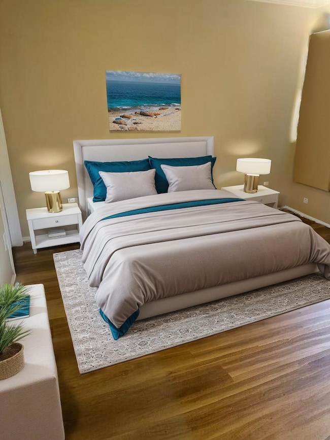 One of 3 bedrooms found in this home