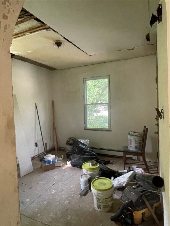 The kitchen is a blank slate.