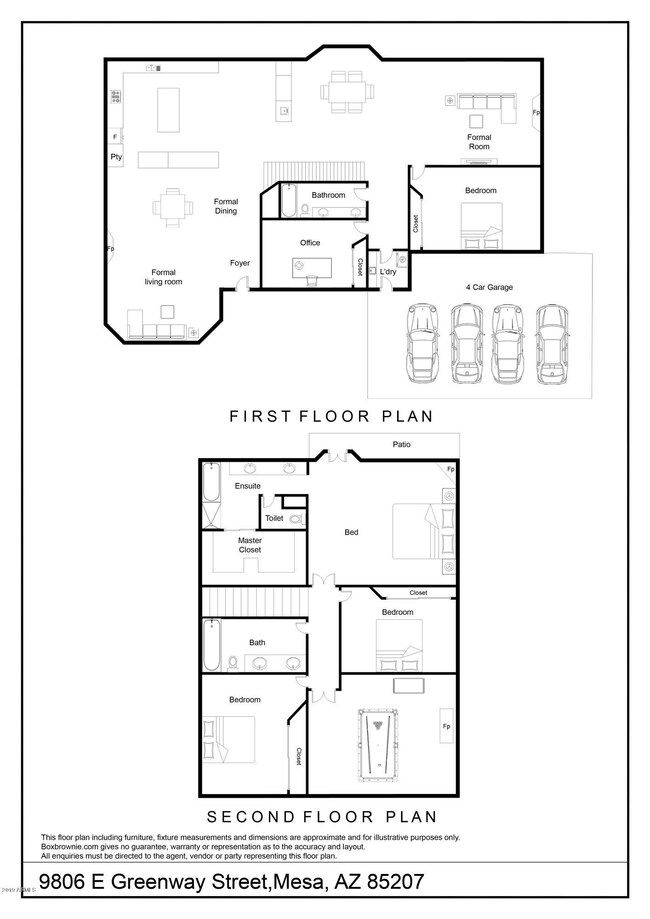 3717 Floor plan Saguaro Mountain