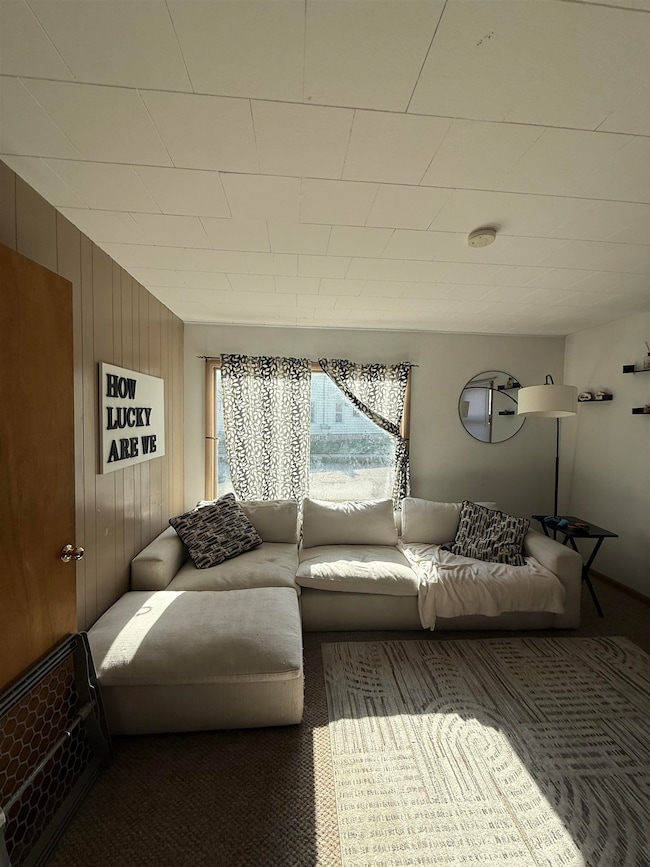 Large bright living room