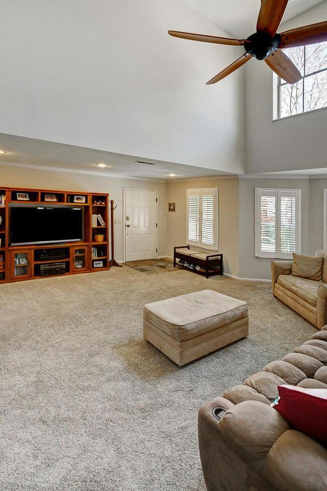 Vaulted Living Room