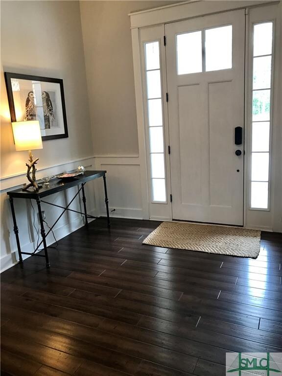 Foyer Example, options and colors may not be the s