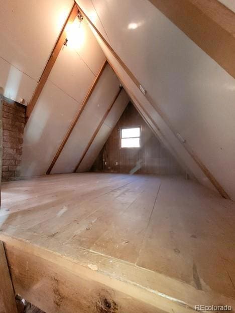 Loft view from loft stairs