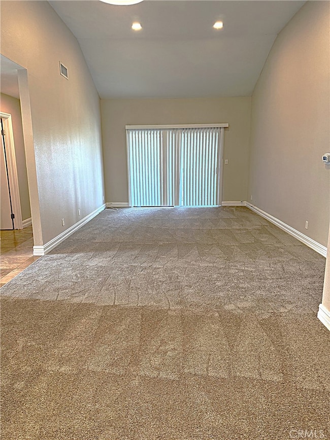 Dining room area looking towards the living room