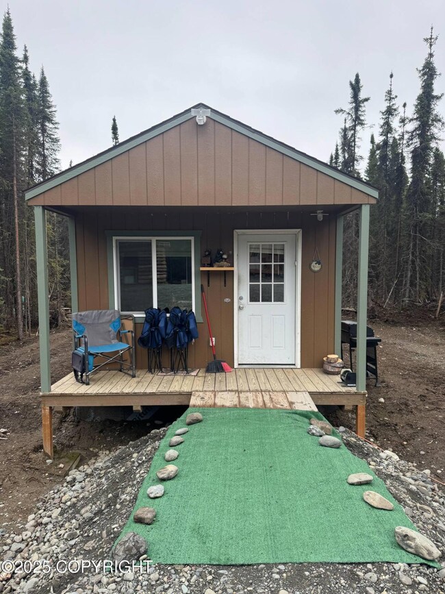 Exterior of cabin