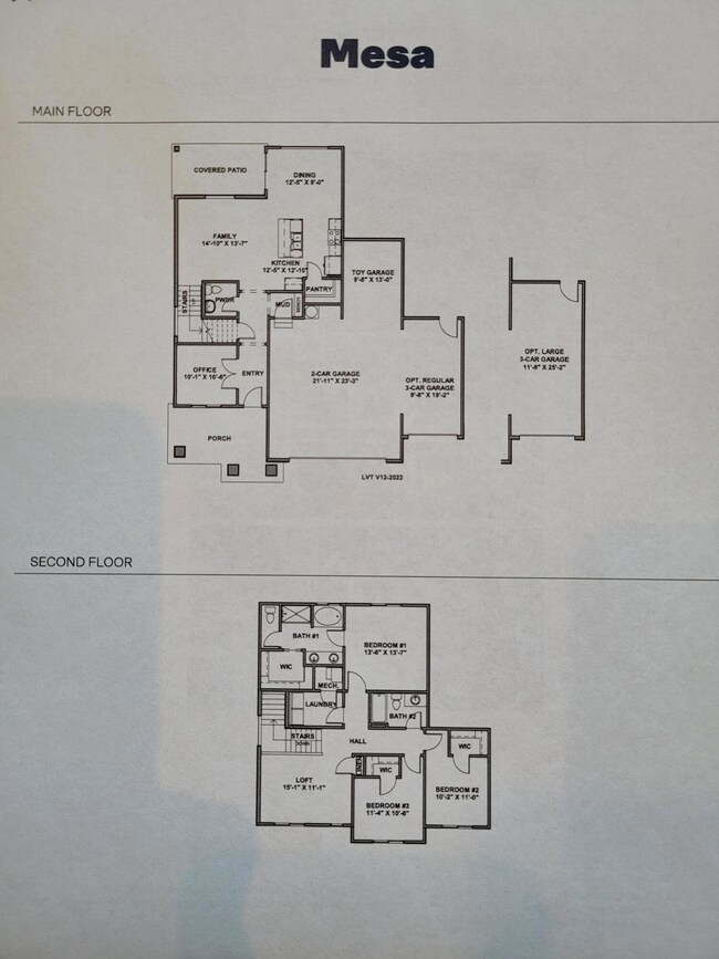 Mesa Floorplan