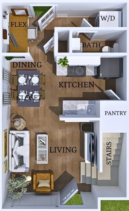 View of home floor plan