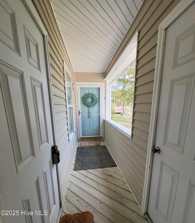 Entryway to condo