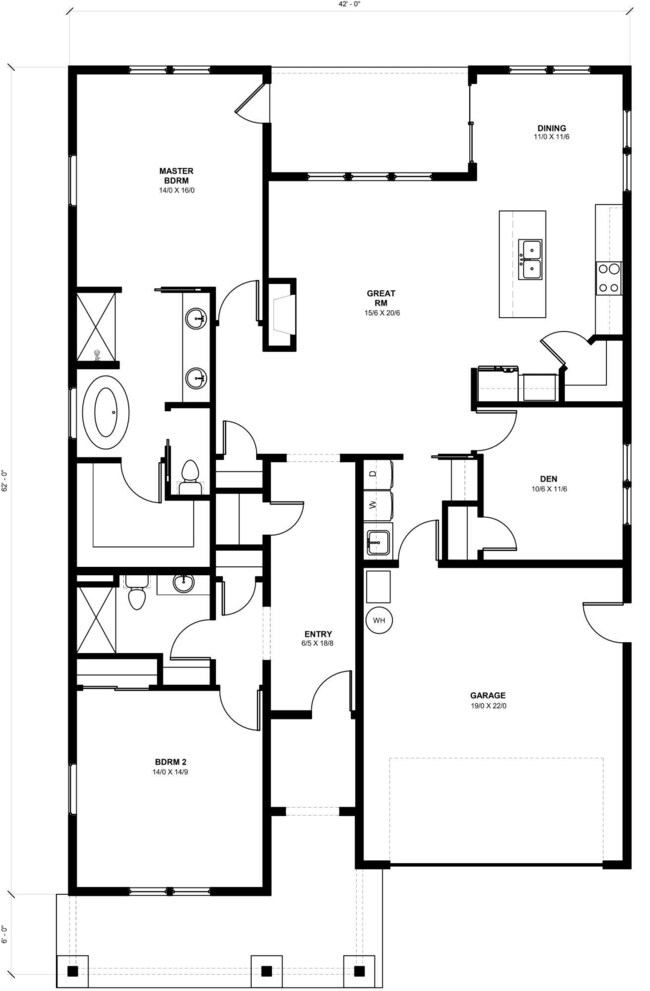 YARROW ARCHITECTURAL FLOOR PLAN