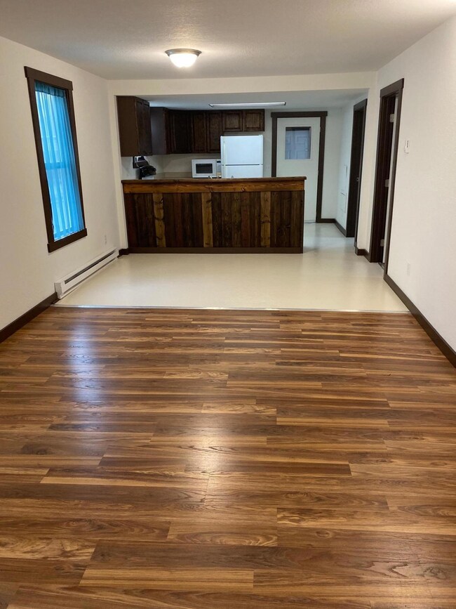 Living room to kitchen