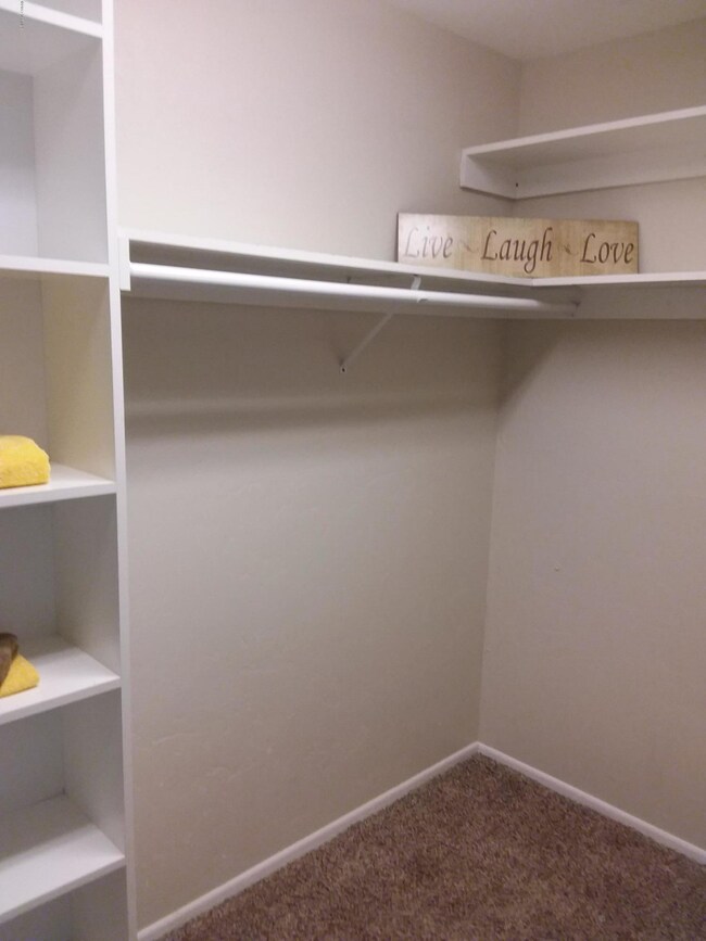 Master closet