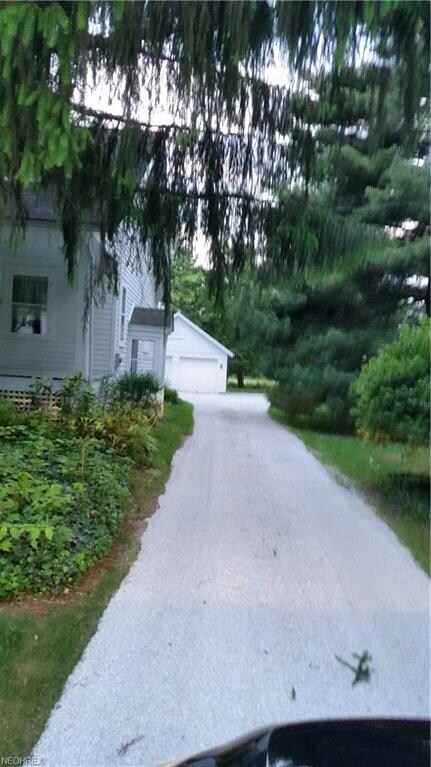 New gravel just brought in for driveway.