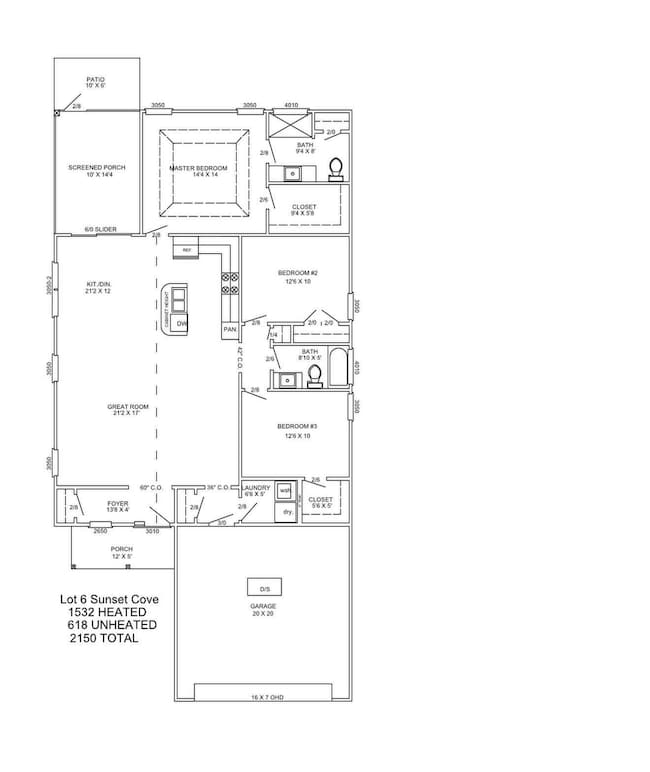 View of home floor plan